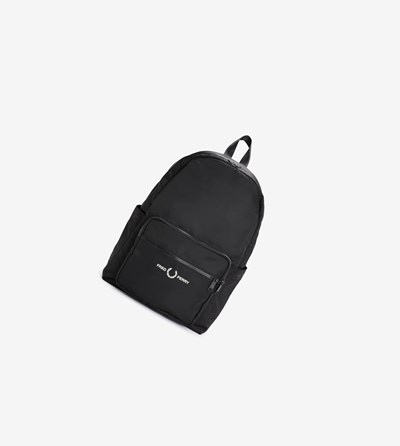 Sac de Voyage Barrel en cuir Noir Fred Perry - Sac de voyage Homme sur  MenCorner